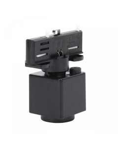 3-Phase Slim Rail Adapter with Connector Black