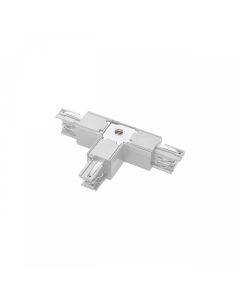 3-Phase Rail Connector T/T2 Adjustable Right White