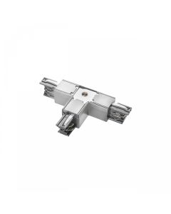 3-Phase Rail Connector T/T2 Adjustable Left White