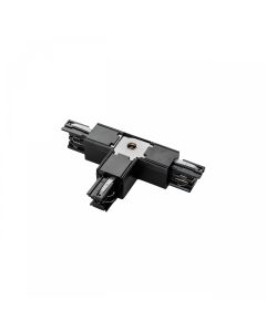 3-Phase Rail Connector T/T2 Adjustable Left Black