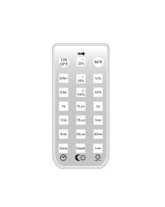 Remote Control for Gigant Pro with Motion Sensor – White