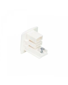 DALI 3-Phase Rail End Cap White
