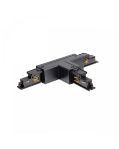 3-Phase Rail Connector T/T2 Adjustable Left Black – DALI