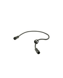 Extension cable 2 m for light string – black