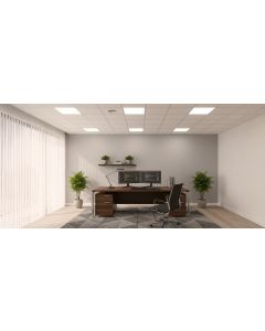 LED Panel 62x62 cm | 25W | 4000 Lumens | 160 lm/W | UGR<19 | Flicker-free | 4000K