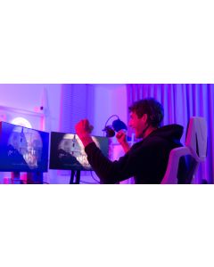 LED Panel 62x62 cm | 40W | RGB+W (4000K) | Dimmable | Remote Control