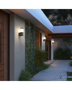 LED Wall Lamp 6W 50 lm/W – black
