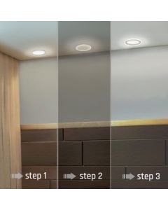 LED Ceiling Light round 12.5W 4000K IP44 – neutral white