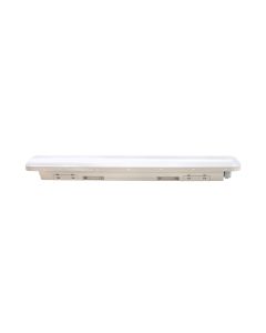 TL LED Fixture/ Triproof 36W 120cm 150L/W IP65 2 connection points for daisy-chaining