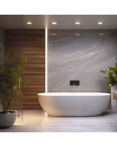 Round LED Recessed Panel Ø19 cm 18W K6000 83 lm/W IP44