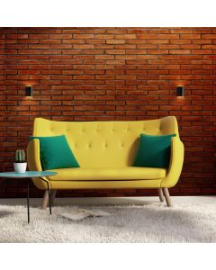 Wall light G9 – cylinder – black/gold – IP20 – 101×81×100 mm – without bulb