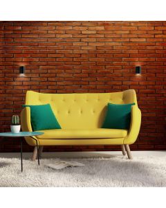 Wall light G9 – cylinder – black – IP20 – 101×81×100 mm – without bulb