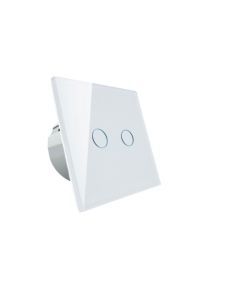 Smart Light Switch 2-Zone Wi-Fi White