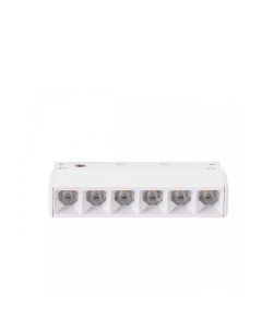 LED grid luminaire for track 6W K2700 48V 110 mm White