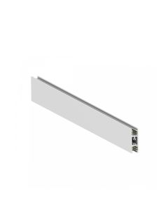 Double hanging rail 48V 1 meter White