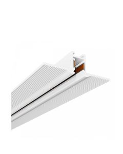 Frameless flush-mounted track 48V 1 meter White