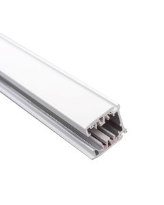 3-Phase track for LED spotlight 2 m white-black