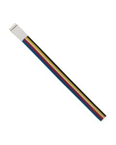 S-D 6-pin cable connector for LED strip – 12 mm