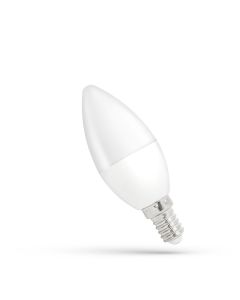 LED candle bulb C37 E14 4W K6000