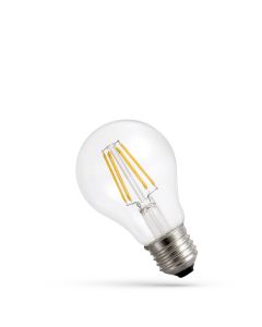 LED E27 A60 COG clear bulb 3,8W CCT 806lm
