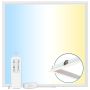 LED Panel 62x62 cm | 40W | CCT Dimmable | 3000K-6000K | CRI90 | Remote Control
