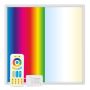 LED Panel 62x62 cm | 40W | RGB+CCT 3000K-6000K | Dimmable | Remote Control