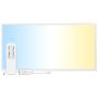 LED Panel 120x60 cm | 60W | CCT Dimmable | 3000K-6000K | CRI90 | Remote Control – photo 2
