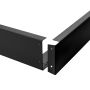 Surface-mounted frame LED Panel 60x60 cm Black – photo 3