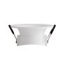 Recessed spot GU10 – round – white – IP20 – Ø86×41 mm – without bulb – photo 4
