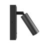 Wall spotlight GU10 (MR11) with switch – IP20 – black – photo 4