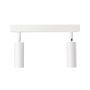 Surface-mounted spot MR11 2 heads – white – adjustable – IP20 – 260×54×160 mm – without bulb – photo 2