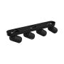 Surface-mounted spot GU10 4 heads – black – IP20 – 480×70×135 mm – without bulb – photo 5