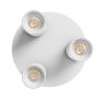 Surface-mounted spot GU10 3 heads – round – white – IP20 – 220×134 mm – without bulb – photo 3