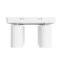 Surface-mounted spot GU10 4 heads – square – white – IP20 – 220×220×134 mm – without bulb – photo 2