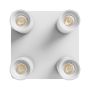 Surface-mounted spot GU10 4 heads – square – white – IP20 – 220×220×134 mm – without bulb – photo 3