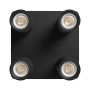 Surface-mounted spot GU10 4 heads – square – black – IP20 – 220×220×134 mm – without bulb – photo 4