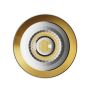 Surface-mounted spot GU10 – round – white/gold – IP20 – 55×100 mm – without bulb – photo 3