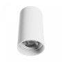 Surface-mounted spot GU10 – round – white – IP20 – 55×100 mm – without bulb