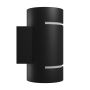 Wall light G9 – round – black – IP20 – 80×150 mm – without bulb – photo 4