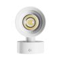 Wall light GU10 2 heads – round – white – IP20 – 55×160×90 mm – without bulb – photo 4