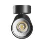 Wall light GU10 – round – black – IP20 – 55×100×165 mm – without bulb – photo 3