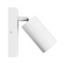 Wall light GU10 – round – white – with switch – IP20 – 55×100 mm – without bulb – photo 2