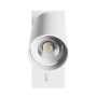 Wall light GU10 – round – white – with switch – IP20 – 55×100 mm – without bulb – photo 3