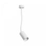 GU10 wall spotlight with flexible arm 410 mm – IP20 – white