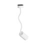 GU10 wall spotlight with flexible arm 410 mm – IP20 – white – photo 5