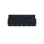 LED grid luminaire for track 6W K2700 48V 110 mm Black – photo 2