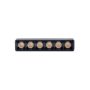 LED grid luminaire for track 6W K2700 48V 110 mm Black – photo 3