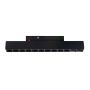 LED grid luminaire for track 12W K4000 48V 220 mm Black – photo 2