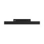 LED grid luminaire for narrow track 12W K3000 48V 196 mm Black – photo 2