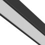 Elongated LED track luminaire for narrow track 20W K3000 48V 600 mm Black – photo 5